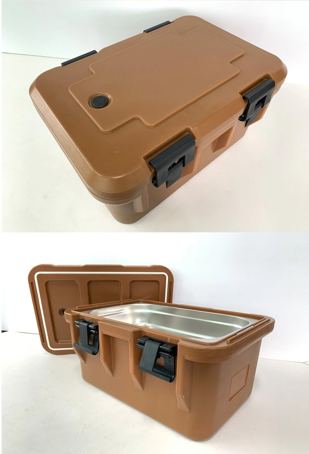 30 Liters Restaurant Supplies Hot and Cold Food Delivery Box Insulated Food Pan Carrier for Transporting