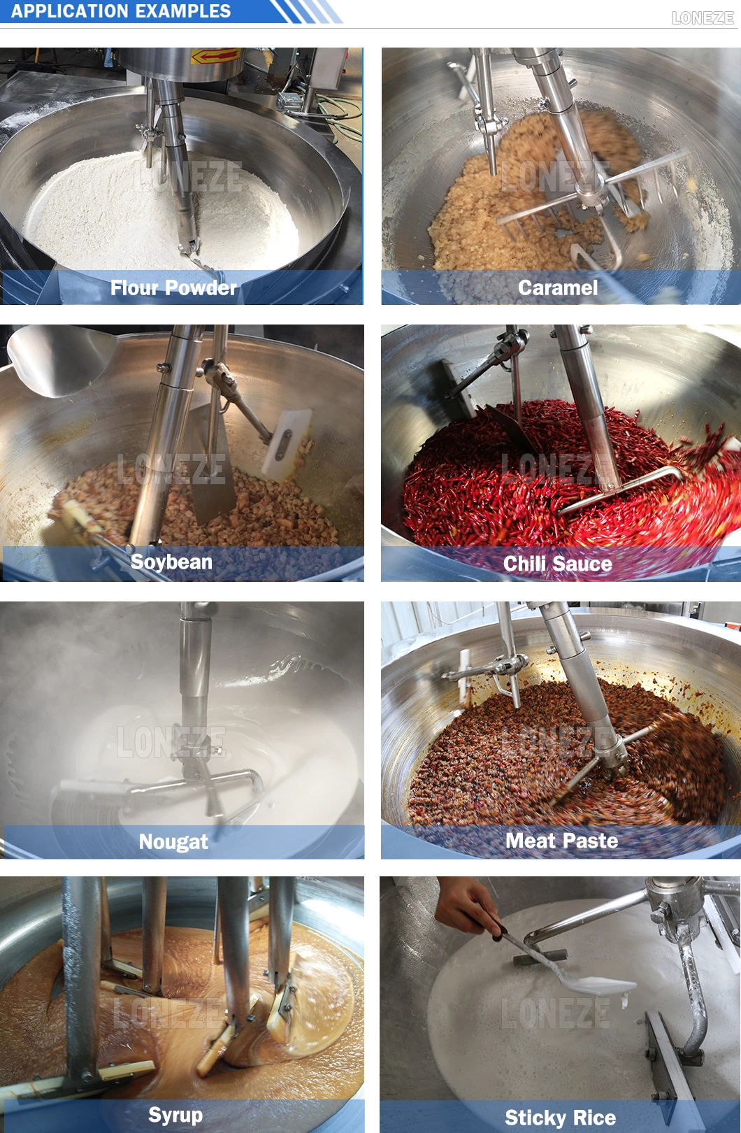 China Big Industrial Commercial Automatic Multi Planetary Tilting Curry Chili Bean Paste Mixing Making Electric Gas Steam Pineapple Sauce Cooking Pot