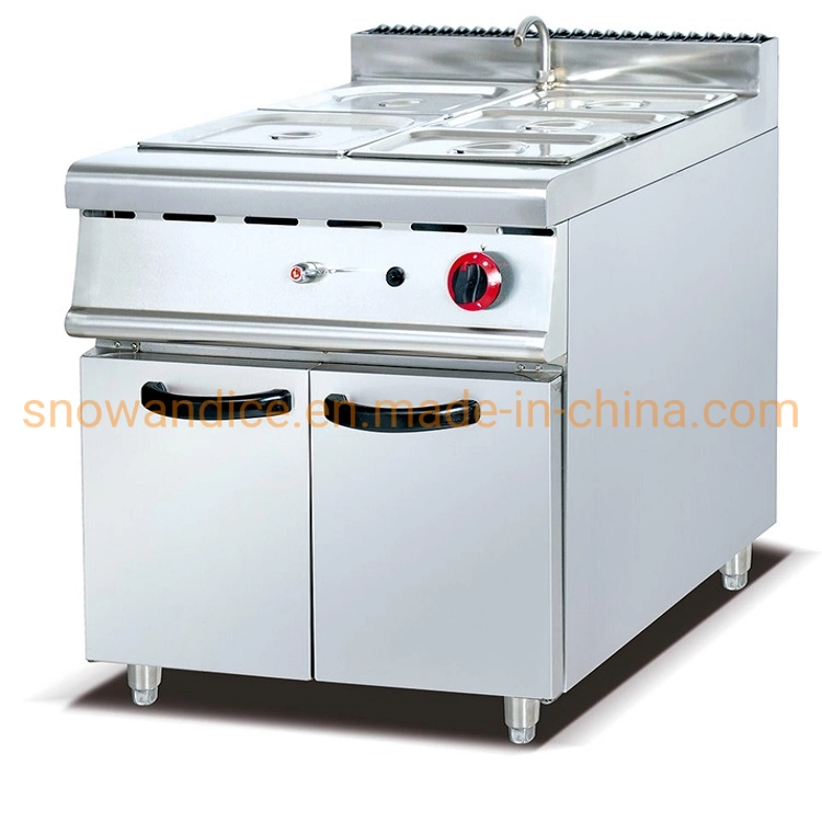 Hotel Kitchen Equipment for Making Soup Gas Soup Kettle Serviced for Restaurant in 60L Counter Top Soup Pot