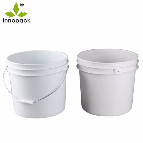 Seau en plastique portable épaissi à usages multiples